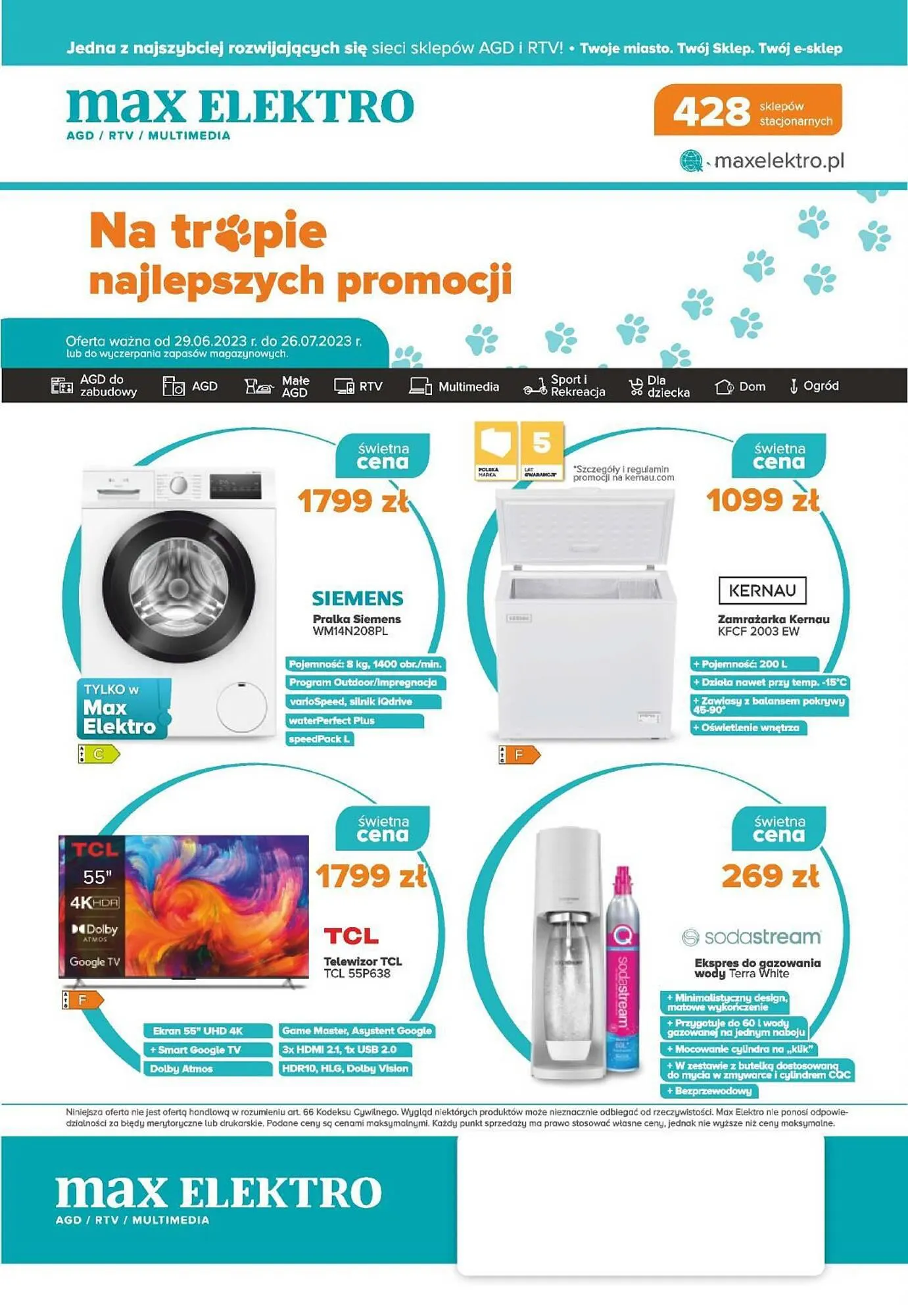 Gazetka Max Elektro gazetka od 29 czerwca do 26 lipca 2023 - Strona 12