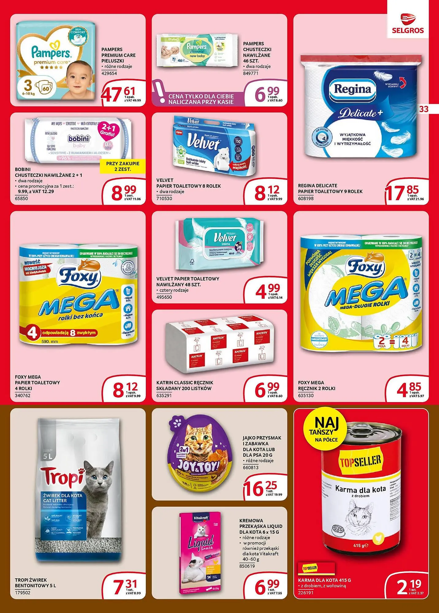 Gazetka Selgros gazetka od 6 lutego do 19 lutego 2025 - Strona 33