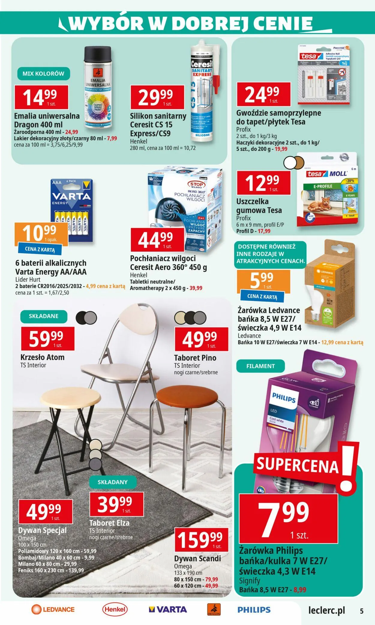 Gazetka E.Leclerc Aktualna gazetka od 17 marca do 31 marca 2025 - Strona 5