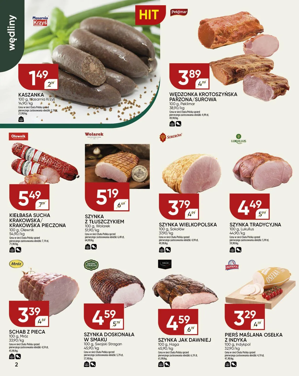 Gazetka Chata Polska Aktualna gazetka od 23 sierpnia do 6 września 2024 - Strona 2