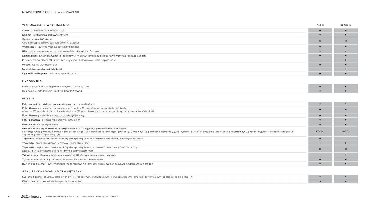 Gazetka NEW ALL-ELECTRIC CAPRI od 19 lipca do 19 lipca 2025 - Strona 6