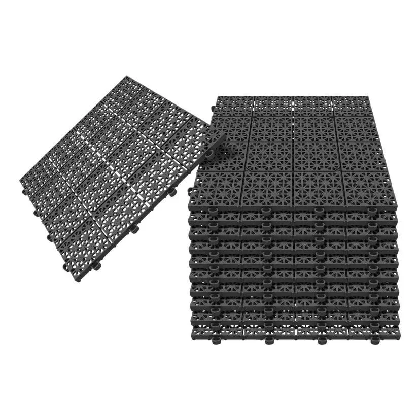 Gulvplater 11-pk 30x30 cm 1 m²