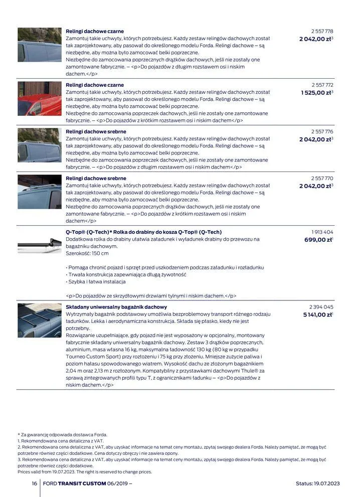 Gazetka NOWY FORD TRANSIT CUSTOM od 16 kwietnia do 16 kwietnia 2025 - Strona 16