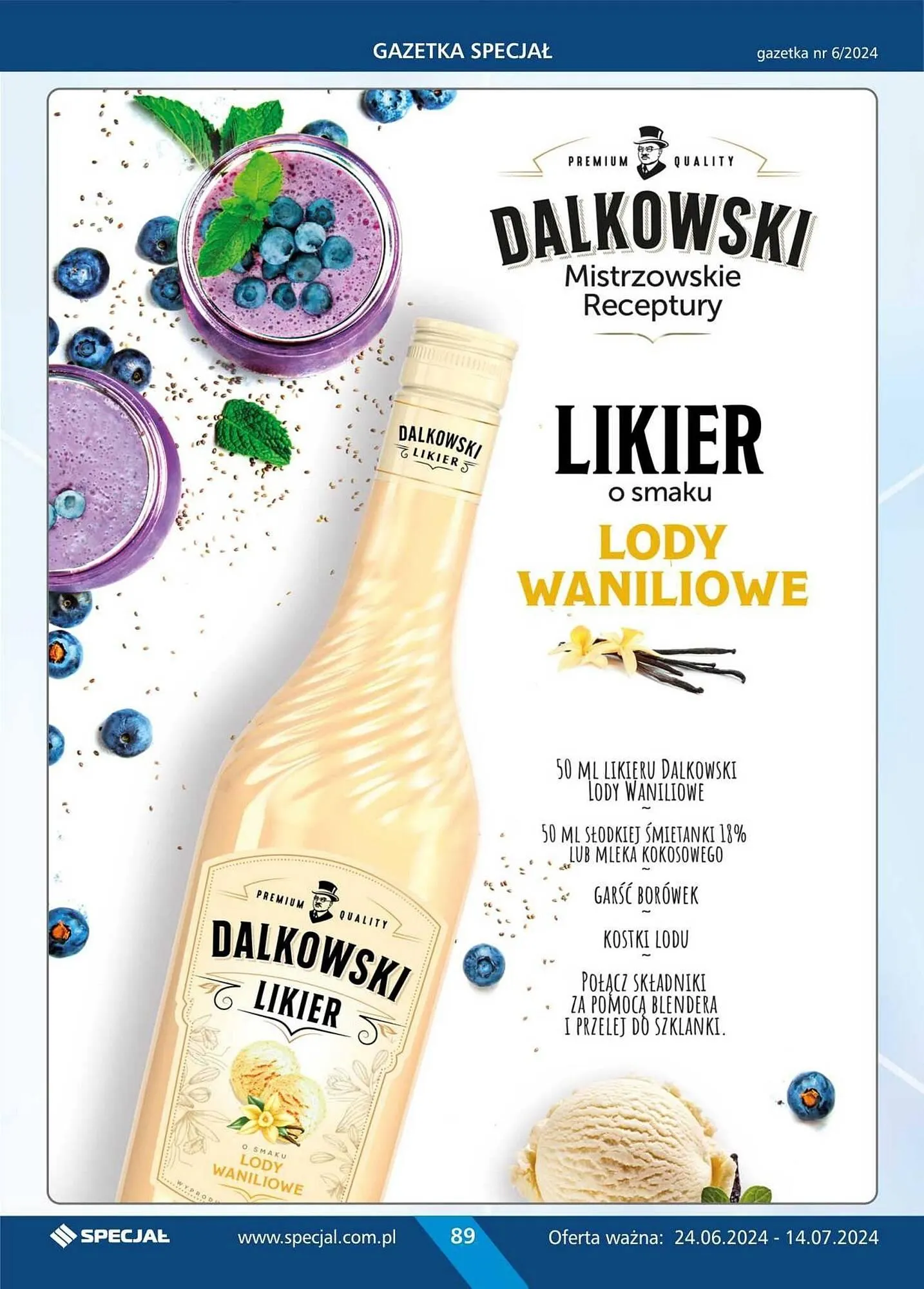 Gazetka Specjał gazetka od 24 czerwca do 14 lipca 2024 - Strona 89