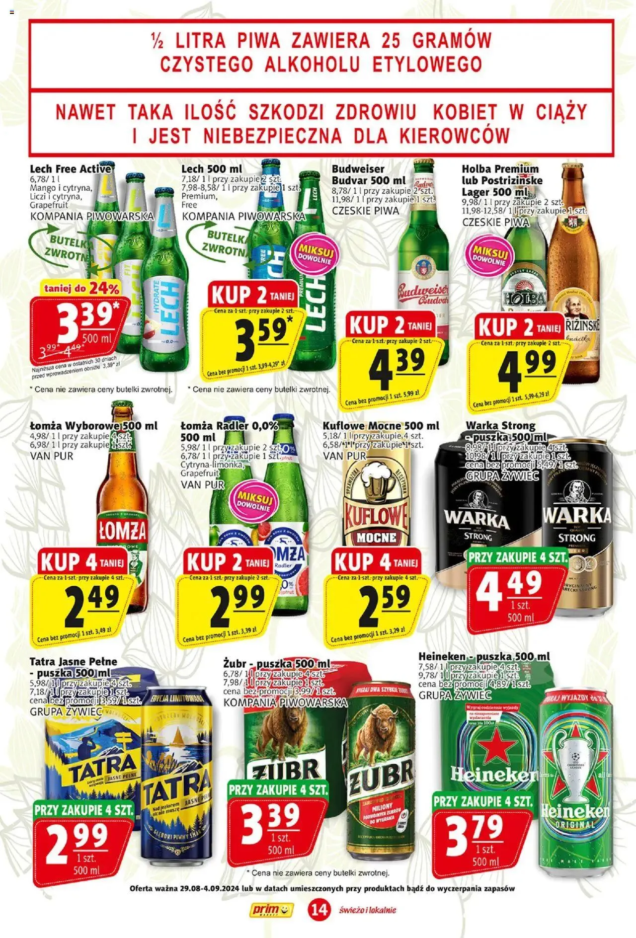 Gazetka Prim Market Gazetka od 29 sierpnia do 4 września 2024 - Strona 14