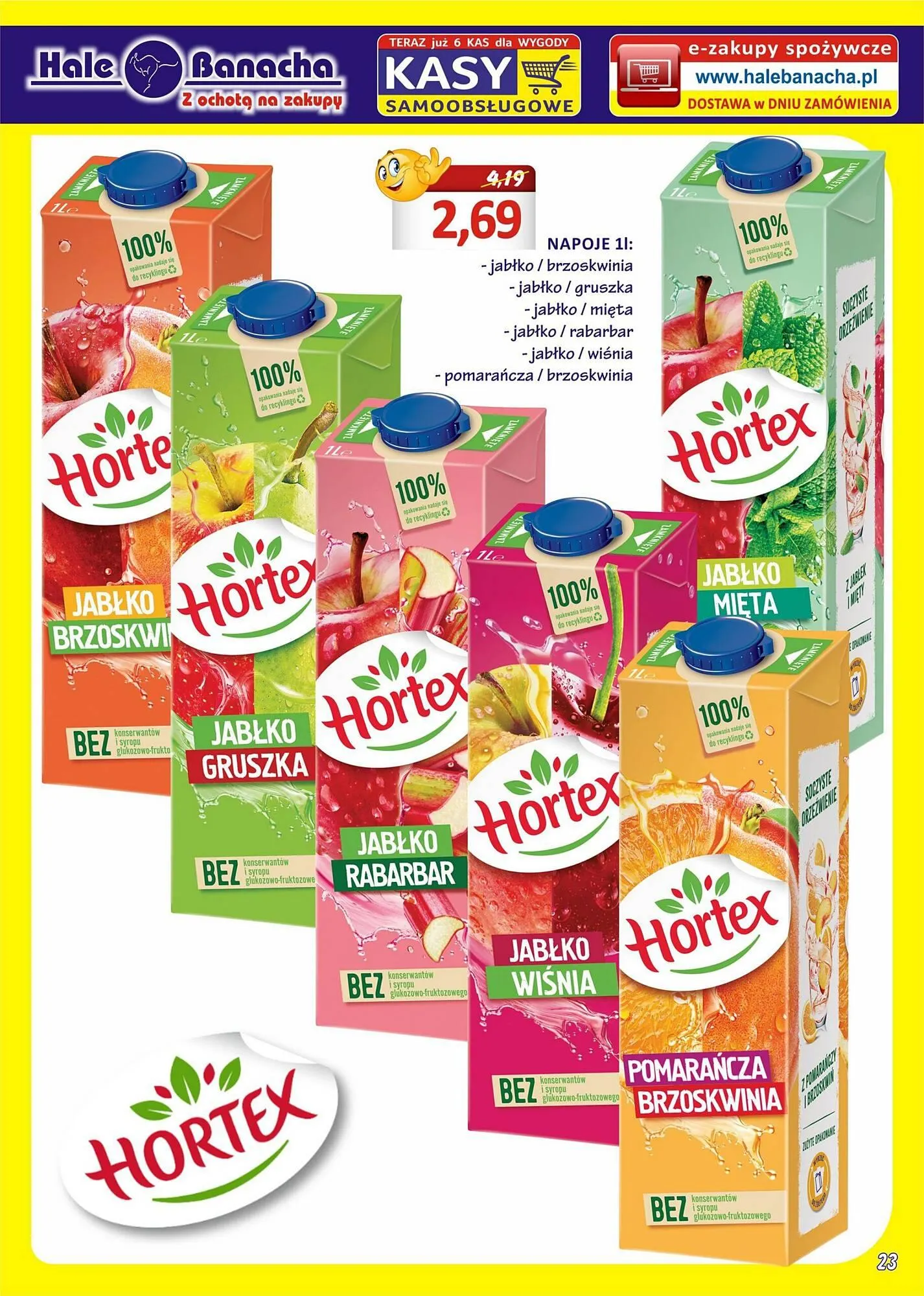 Gazetka Hale Banacha gazetka od 9 maja do 8 czerwca 2024 - Strona 23