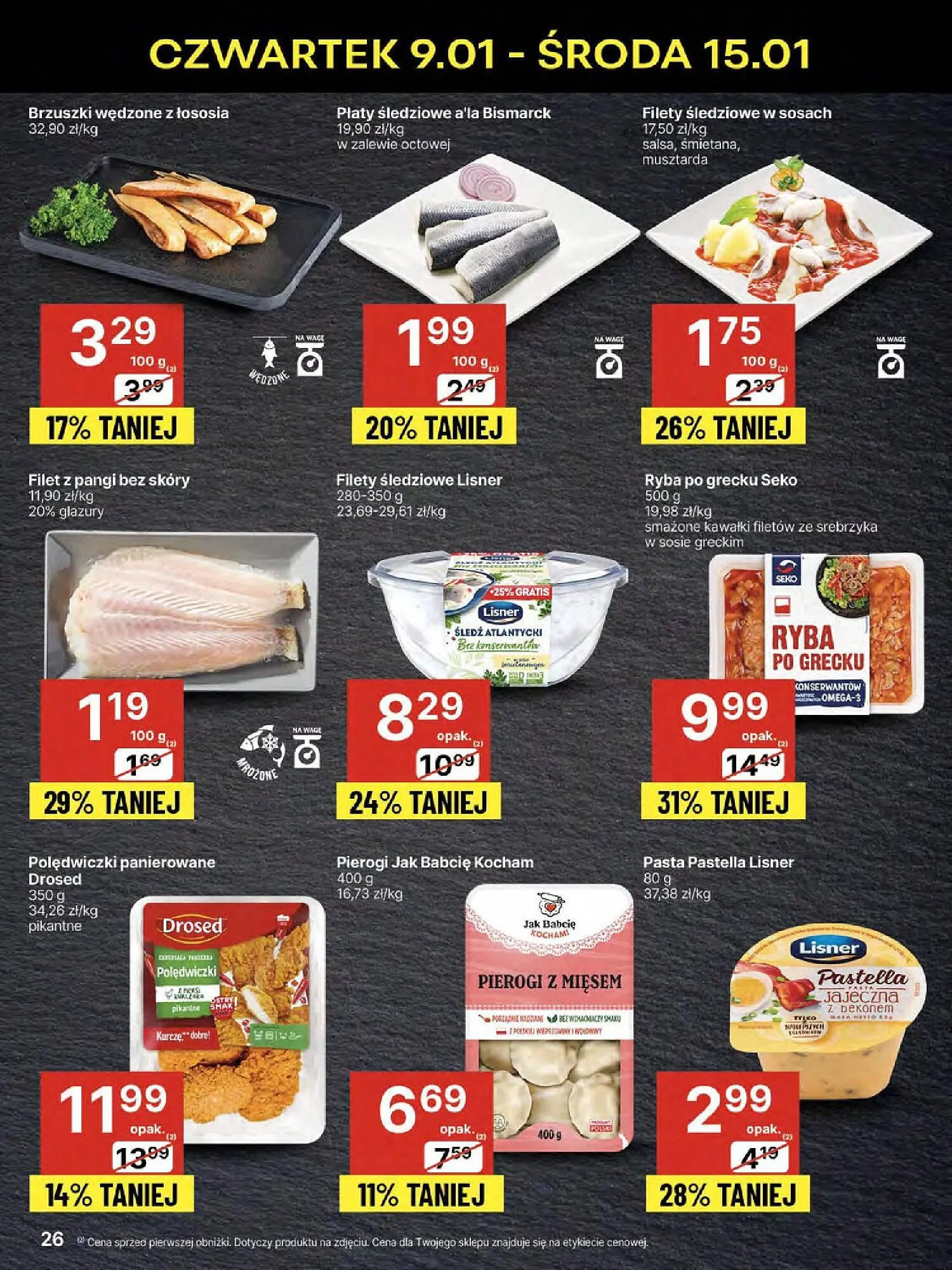 Gazetka Delikatesy Centrum gazetka od 9 stycznia do 15 stycznia 2025 - Strona 26
