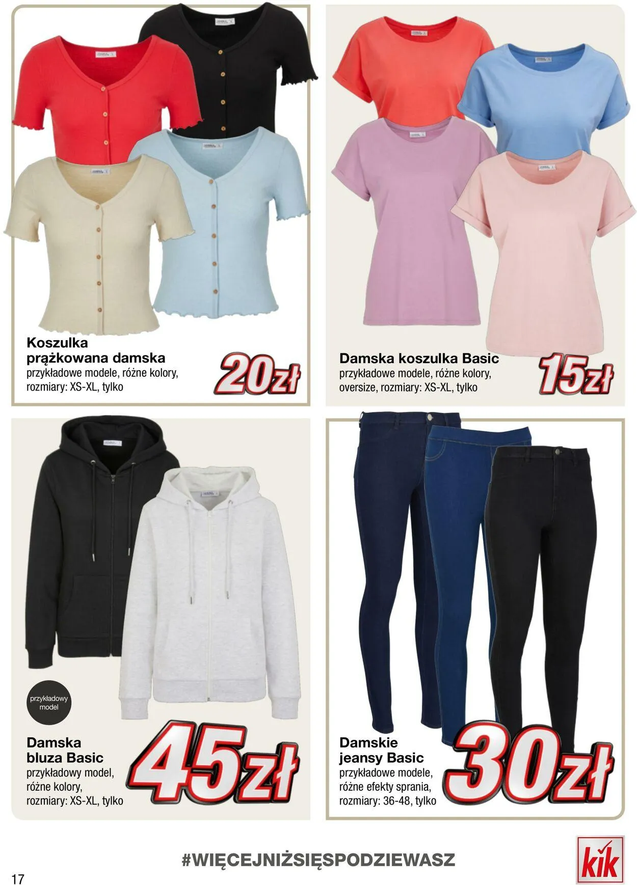 Gazetka Kik Aktualna gazetka od 14 sierpnia do 28 sierpnia 2024 - Strona 17