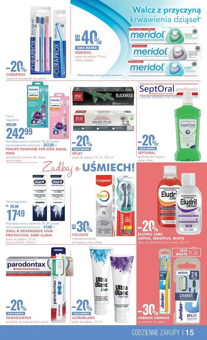 Gazetka Recepta na piękno. Recepta na zdrowie od 15 maja do 28 maja 2024 - Strona 15