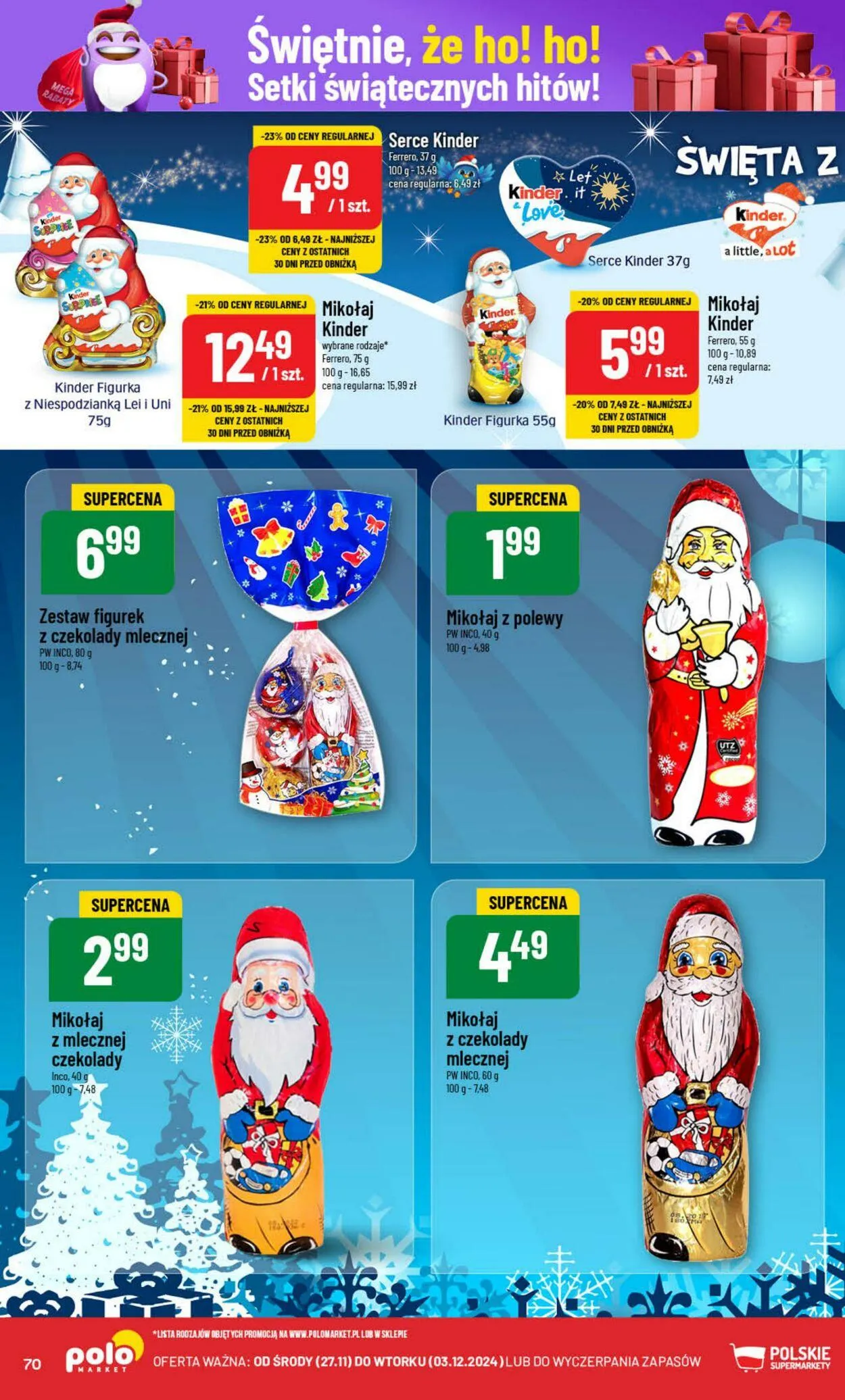 Gazetka Polomarket Aktualna gazetka od 27 listopada do 3 grudnia 2024 - Strona 70