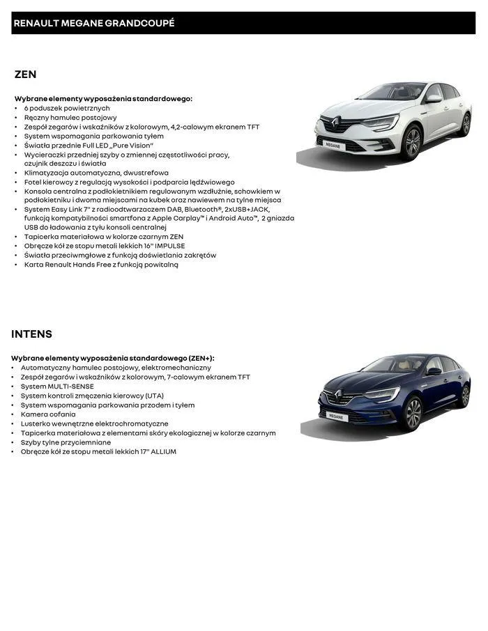 Gazetka Renault Megane Grandcoupé od 5 kwietnia do 5 kwietnia 2025 - Strona 4
