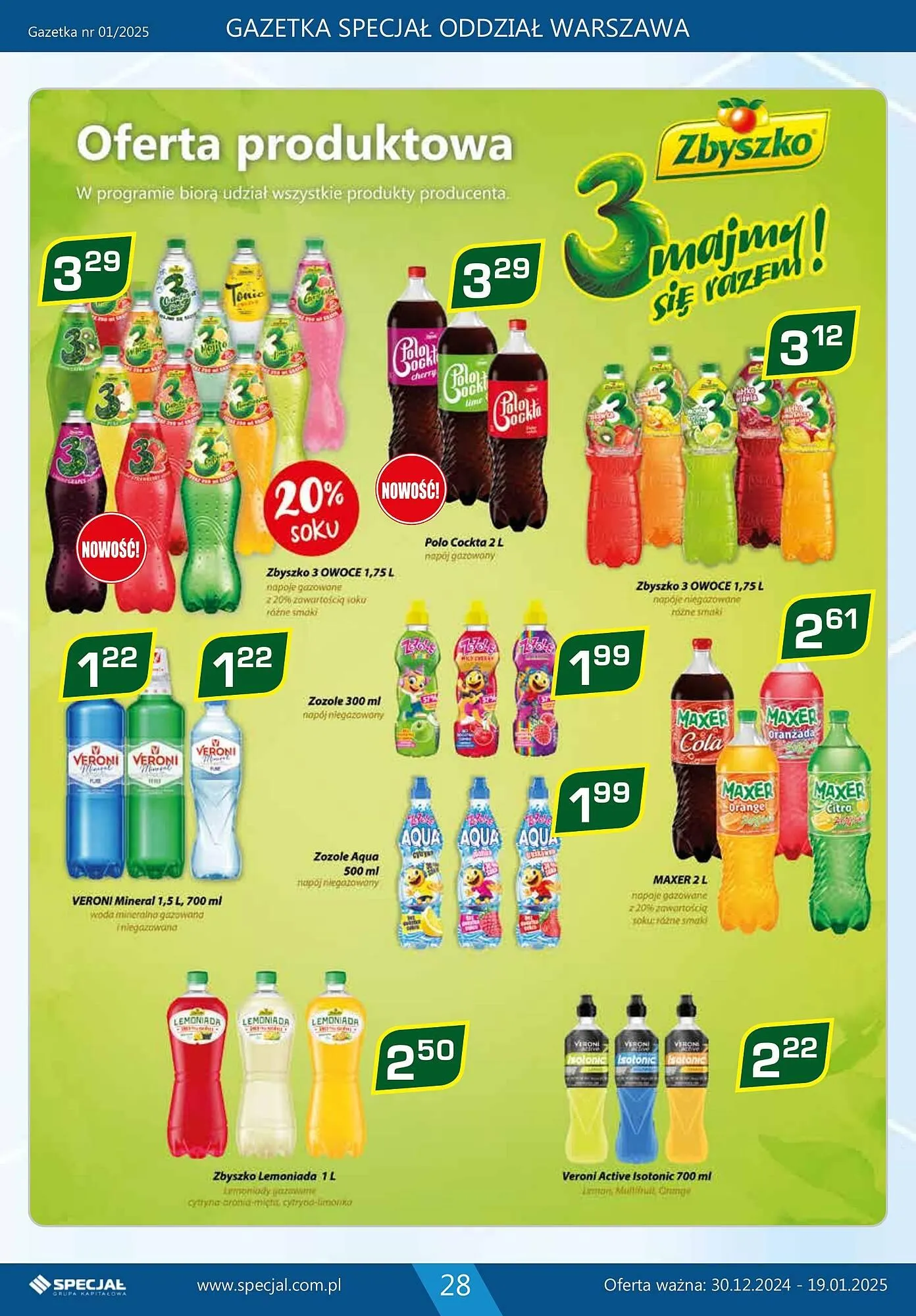 Gazetka Specjał gazetka od 30 grudnia do 19 stycznia 2025 - Strona 28