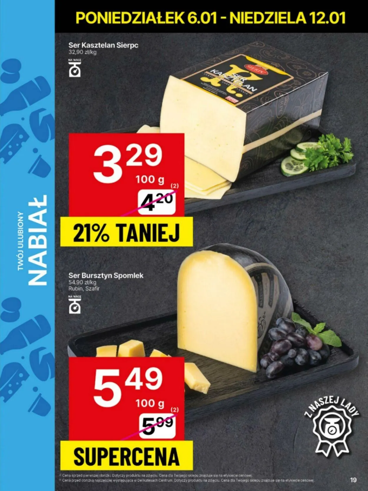 Gazetka Delikatesy Centrum Aktualna gazetka od 6 stycznia do 12 stycznia 2025 - Strona 19