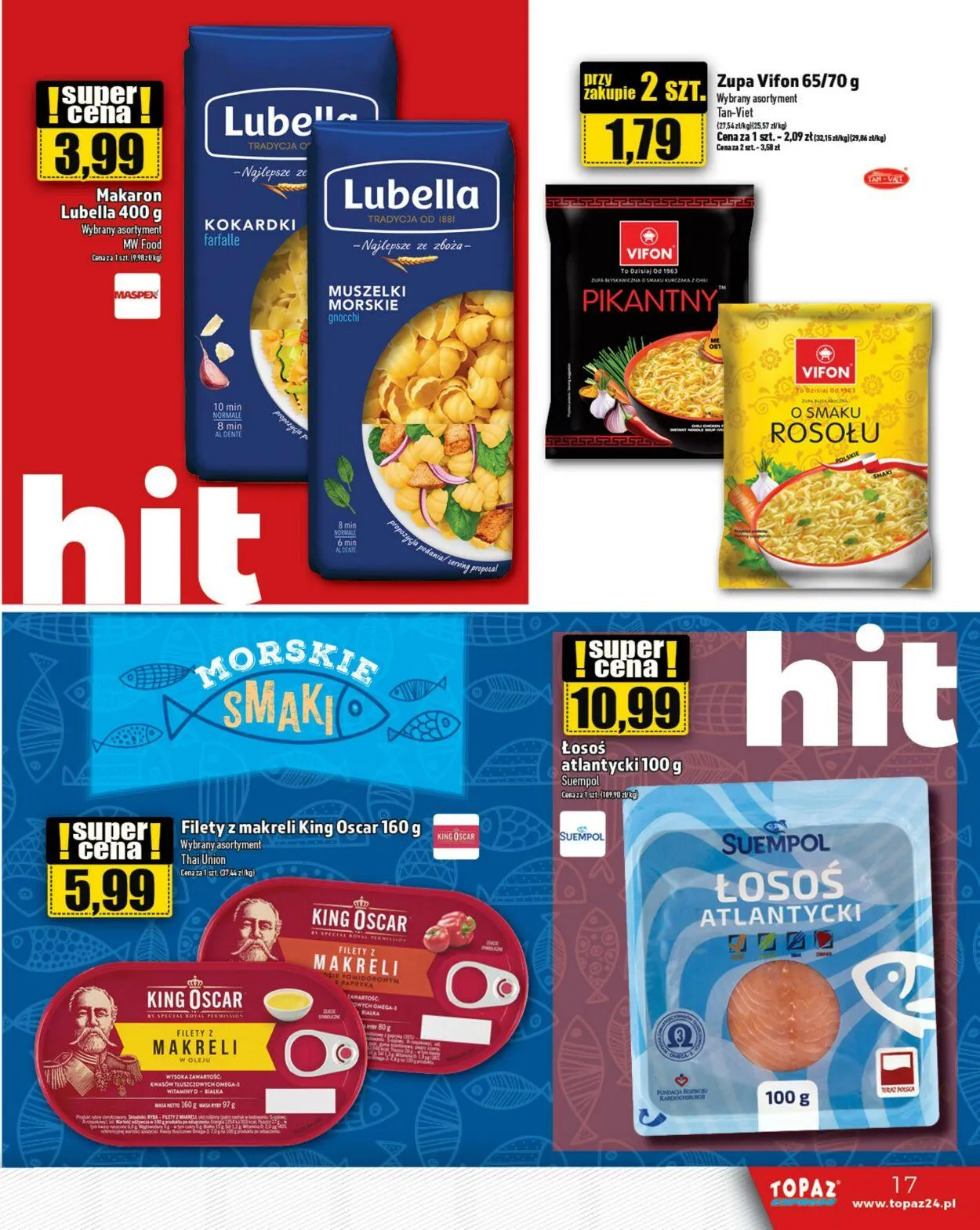 Gazetka Topaz Aktualna gazetka od 19 lutego do 5 marca 2025 - Strona 17