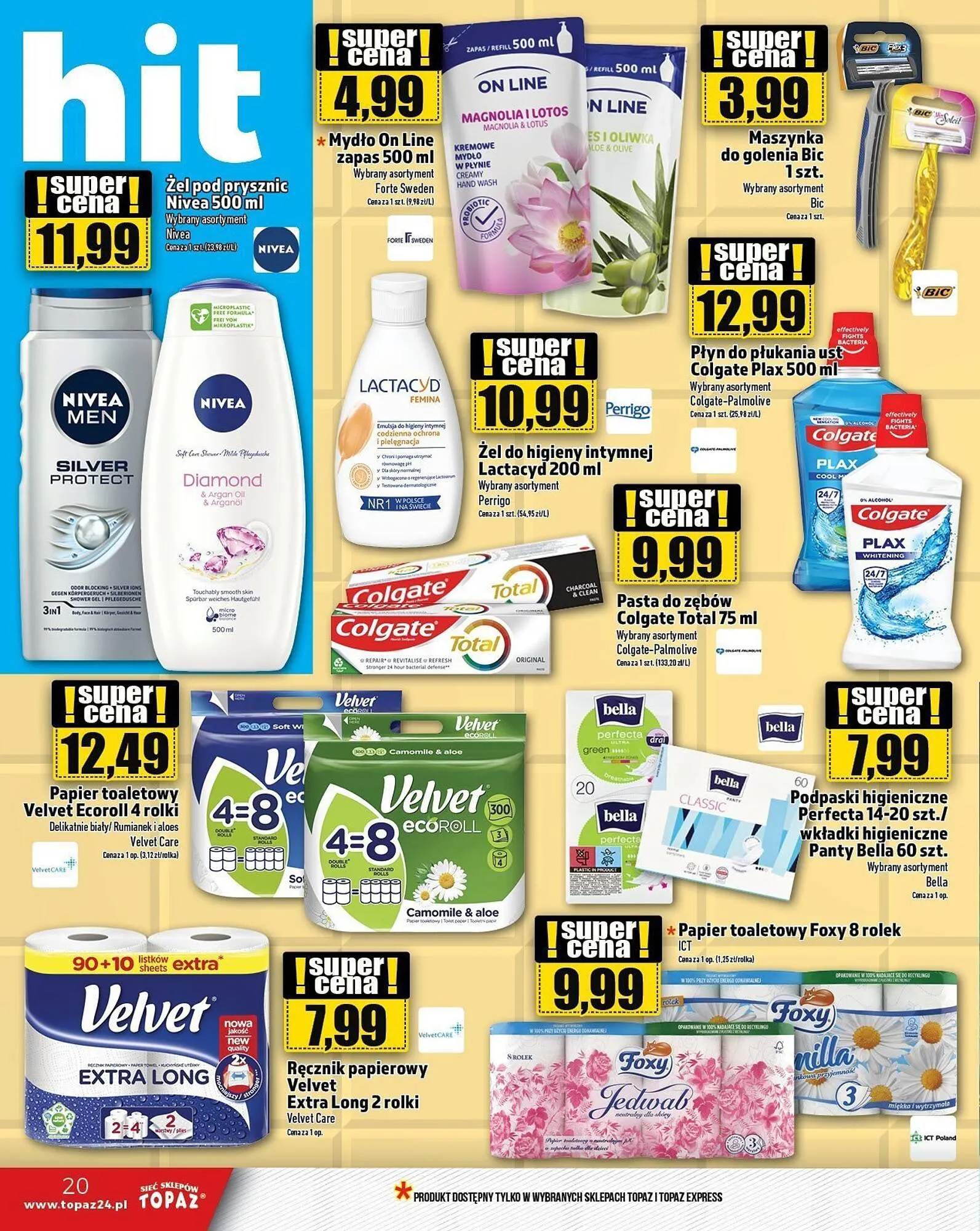 Gazetka Topaz gazetka od 11 kwietnia do 17 kwietnia 2024 - Strona 20