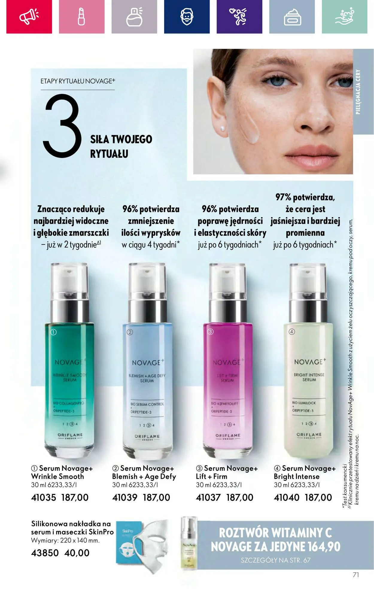 Gazetka Oriflame Aktualna gazetka od 6 grudnia do 27 grudnia 2023 - Strona 71