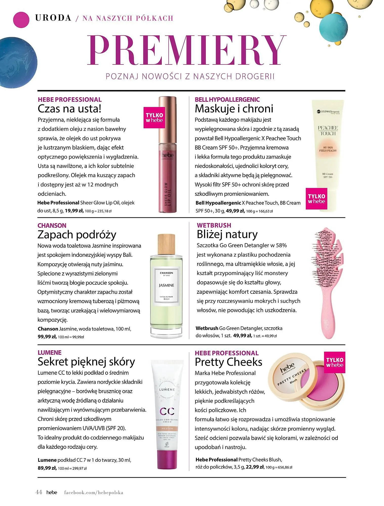Gazetka Hebe gazetka od 1 marca do 30 kwietnia 2024 - Strona 44