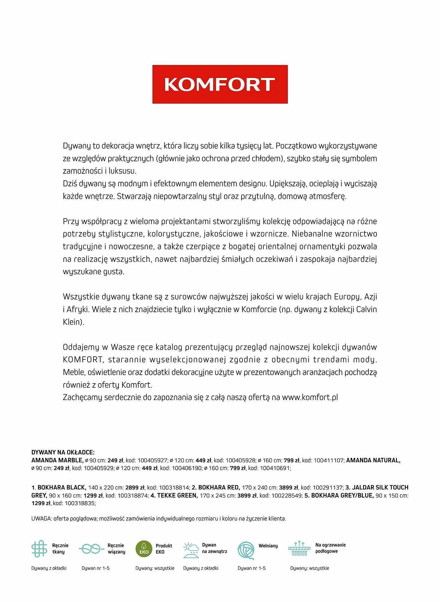 Gazetka Komfort gazetka od 25 października do 31 grudnia 2024 - Strona 3