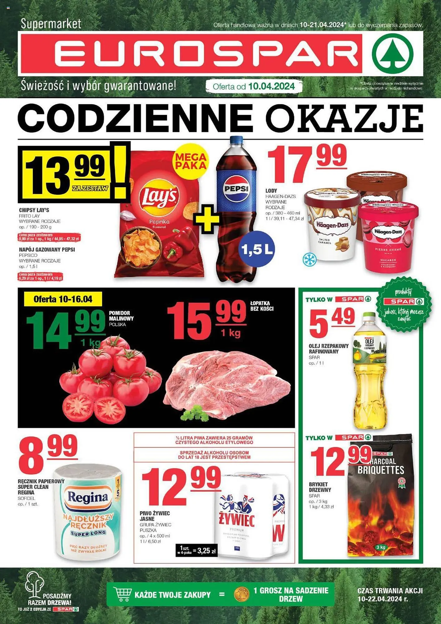 Gazetka Spar gazetka od 10 kwietnia do 21 kwietnia 2024 - Strona 