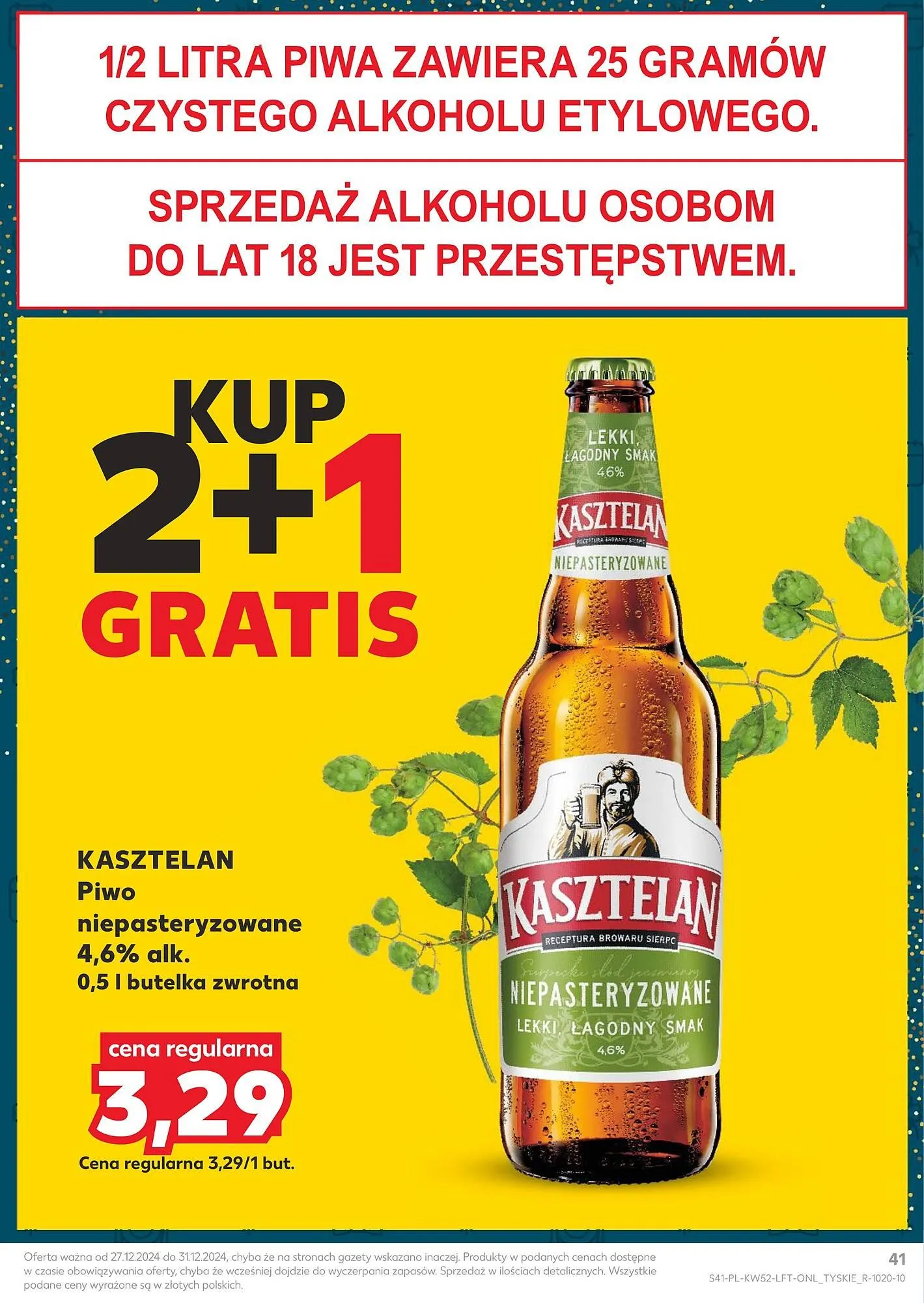 Gazetka Kaufland gazetka od 27 grudnia do 31 grudnia 2024 - Strona 41