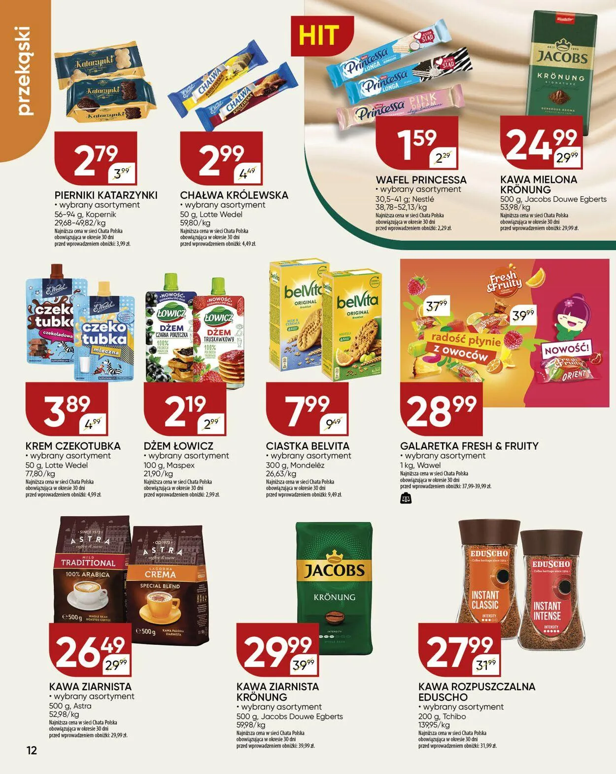 Gazetka Chata Polska Aktualna gazetka od 23 sierpnia do 6 września 2024 - Strona 12
