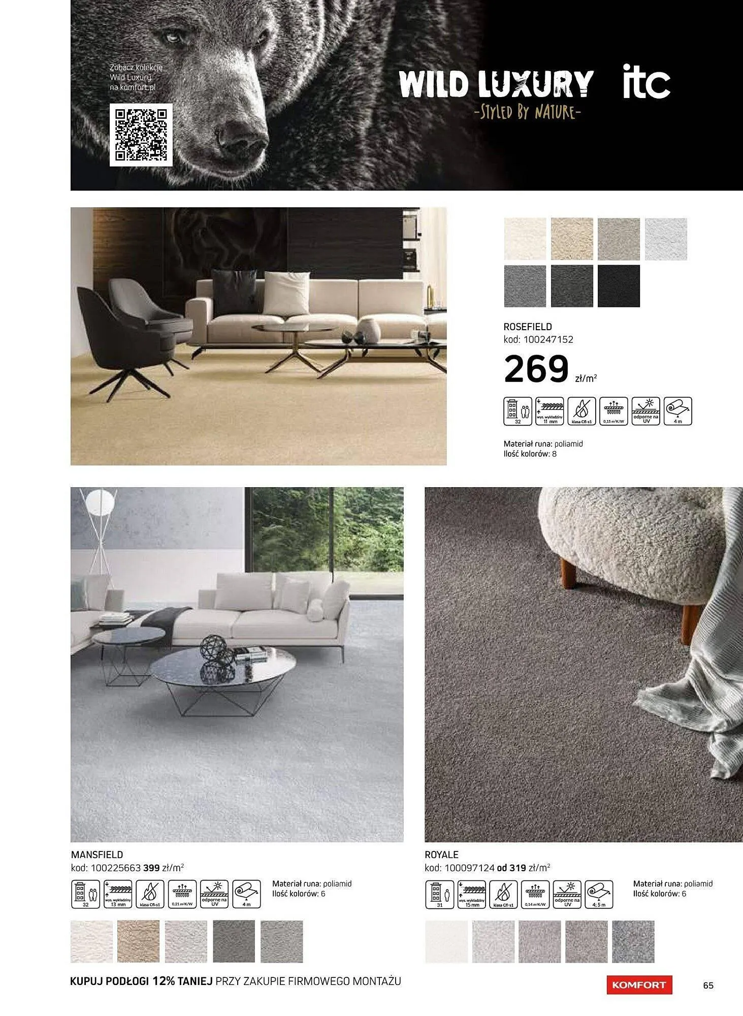 Gazetka Komfort gazetka od 16 sierpnia do 31 grudnia 2025 - Strona 65