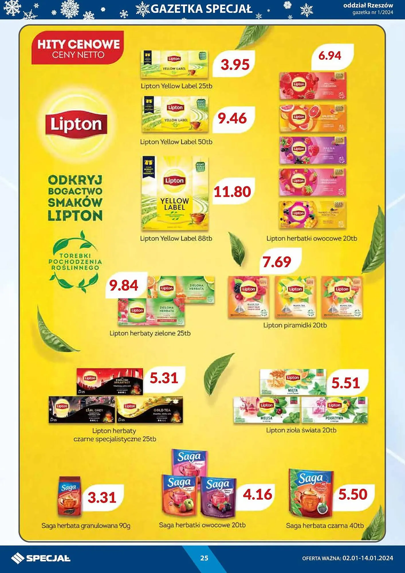 Gazetka Specjał gazetka od 2 stycznia do 14 stycznia 2024 - Strona 25