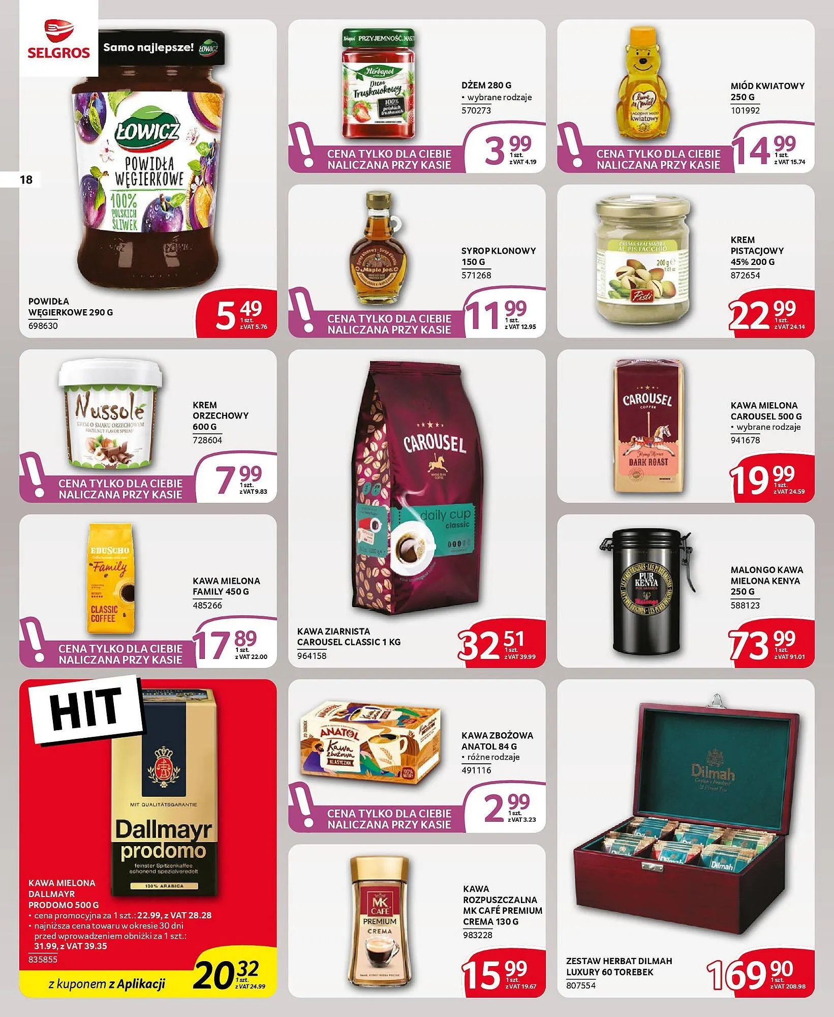 Gazetka Selgros gazetka od 9 stycznia do 22 stycznia 2025 - Strona 18