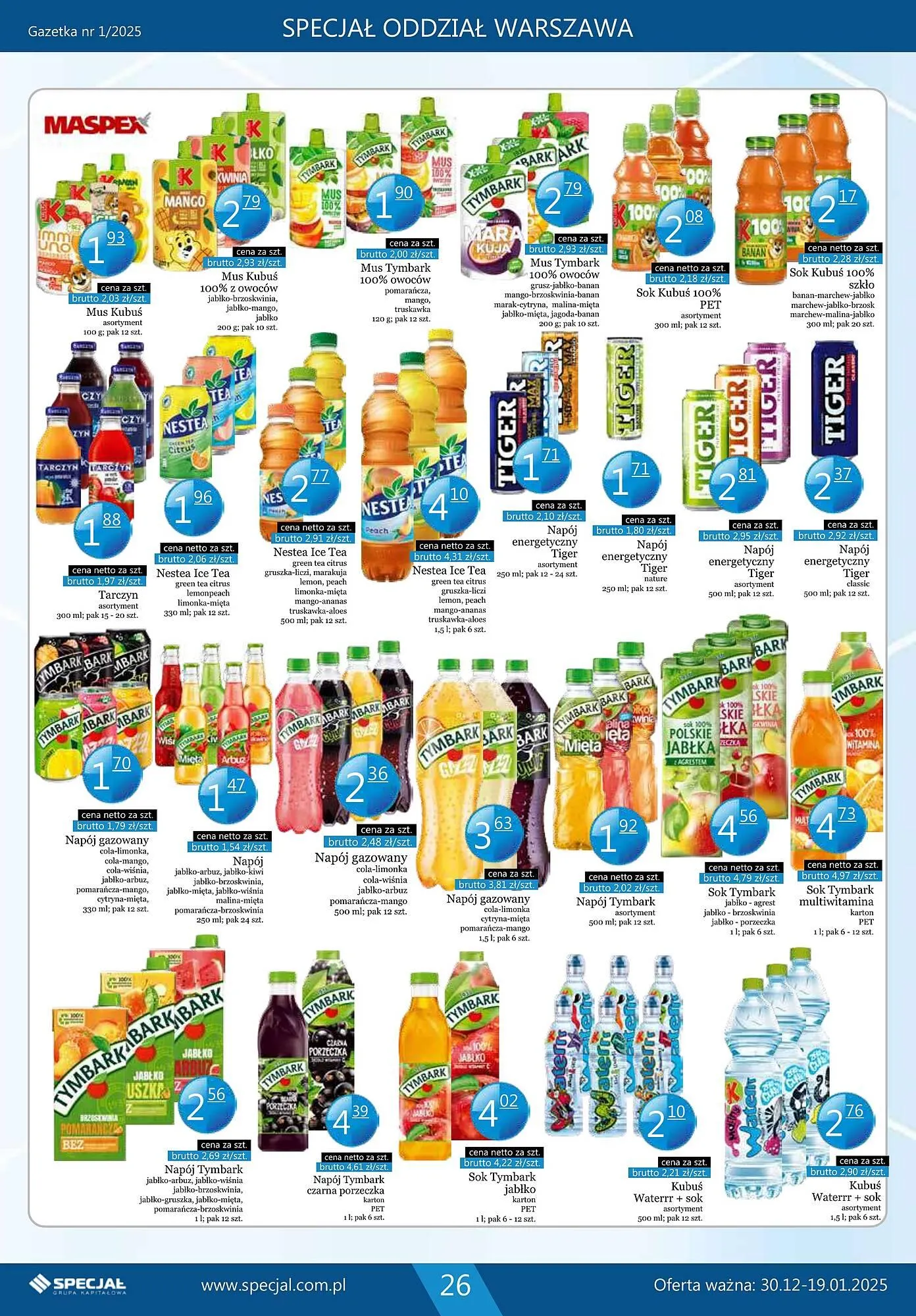 Gazetka Specjał gazetka od 30 grudnia do 19 stycznia 2025 - Strona 26