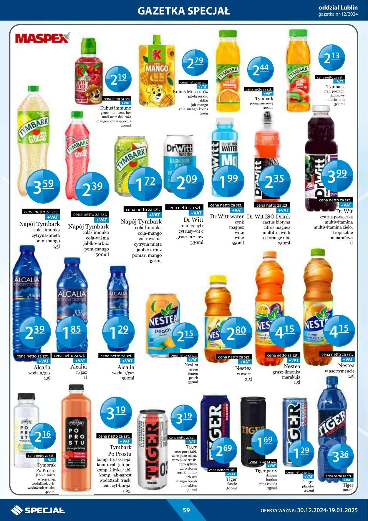 Gazetka Specjał od 30 grudnia do 19 stycznia 2026 - Strona 59