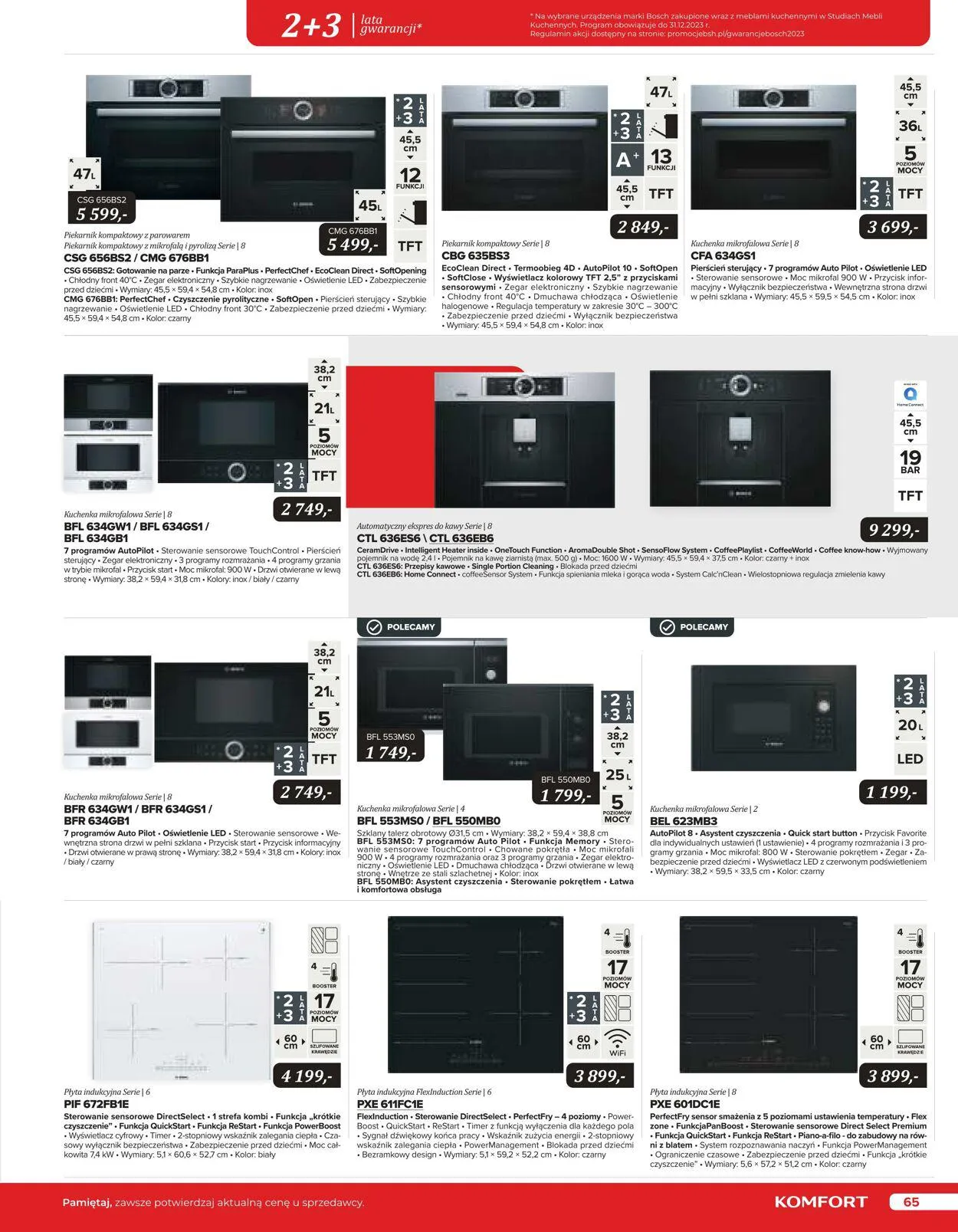 Gazetka Komfort Aktualna gazetka od 25 października do 31 stycznia 2024 - Strona 64