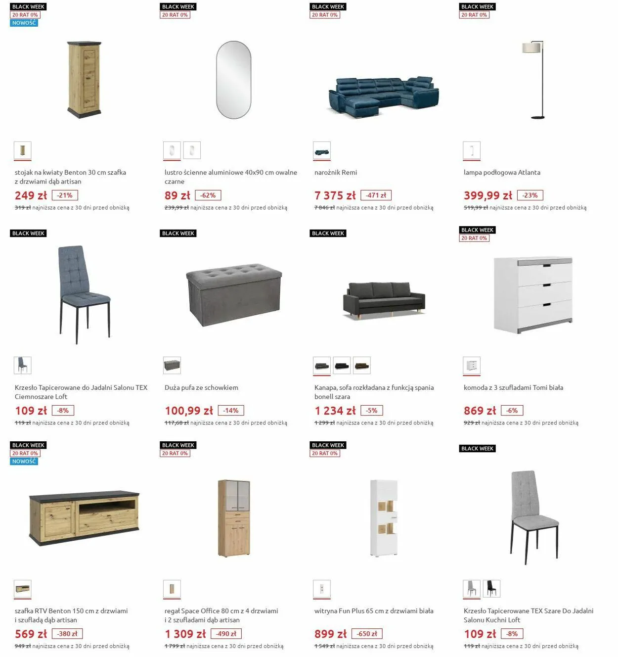 Gazetka Black Red White Aktualna gazetka od 25 listopada do 1 grudnia 2024 - Strona 48