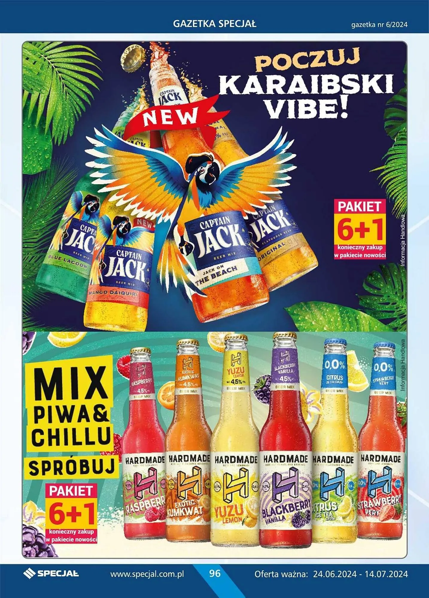 Gazetka Specjał gazetka od 24 czerwca do 14 lipca 2024 - Strona 96