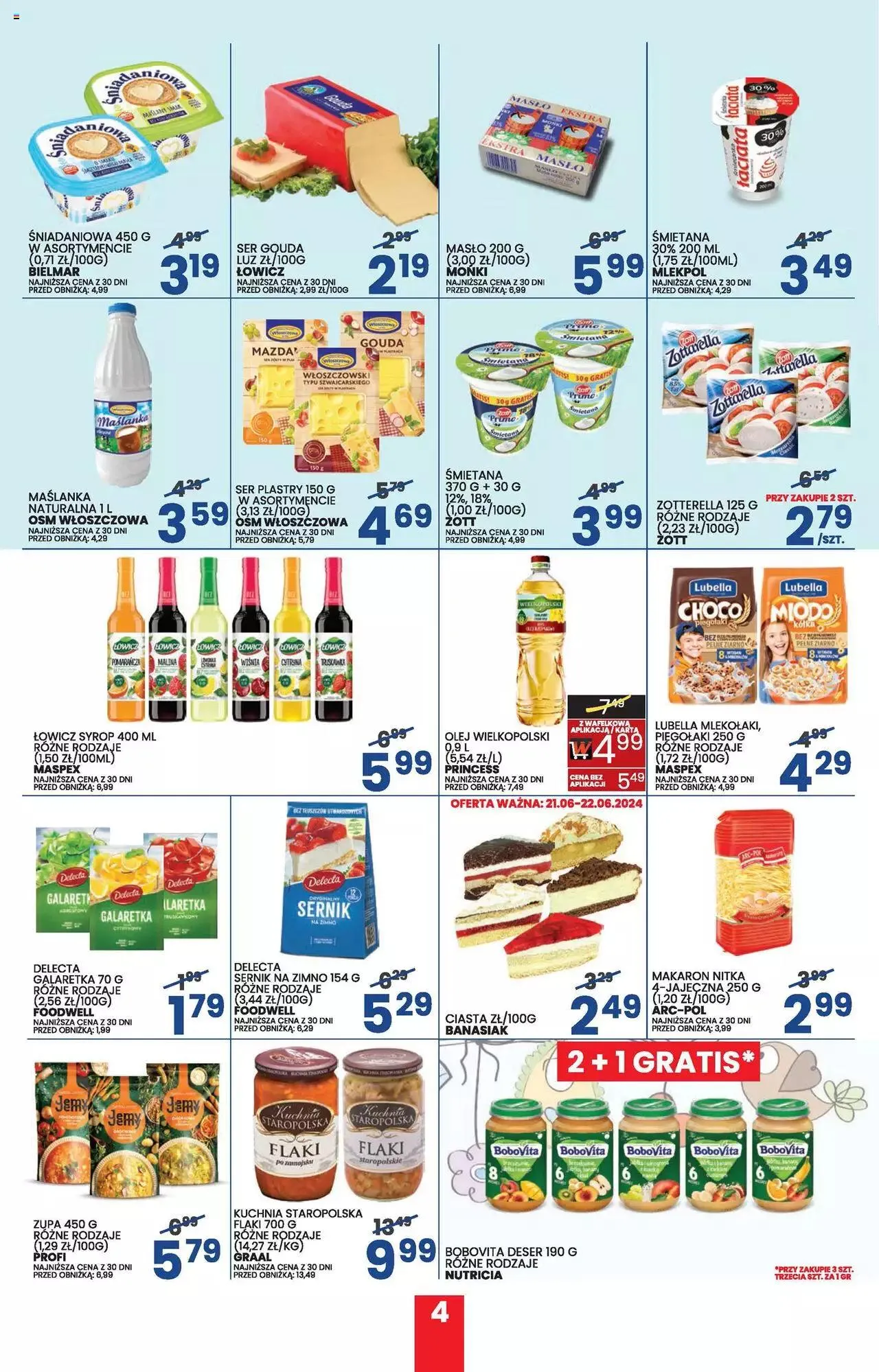 Gazetka Wafelek Gazetka od 10 czerwca do 22 czerwca 2024 - Strona 4