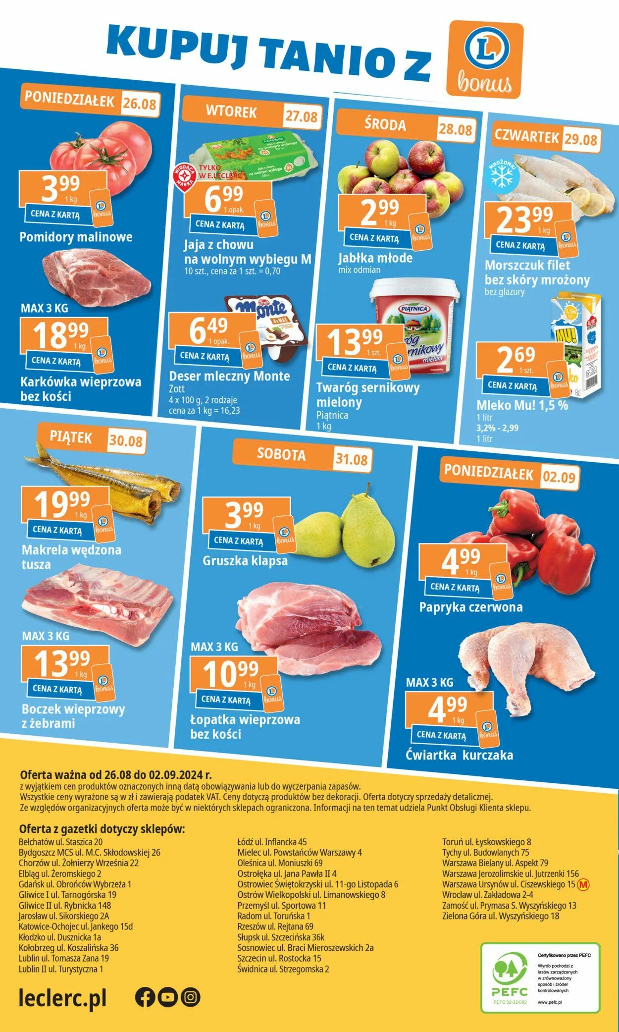 Gazetka E.Leclerc Aktualna gazetka od 14 października do 28 października 2024 - Strona 16