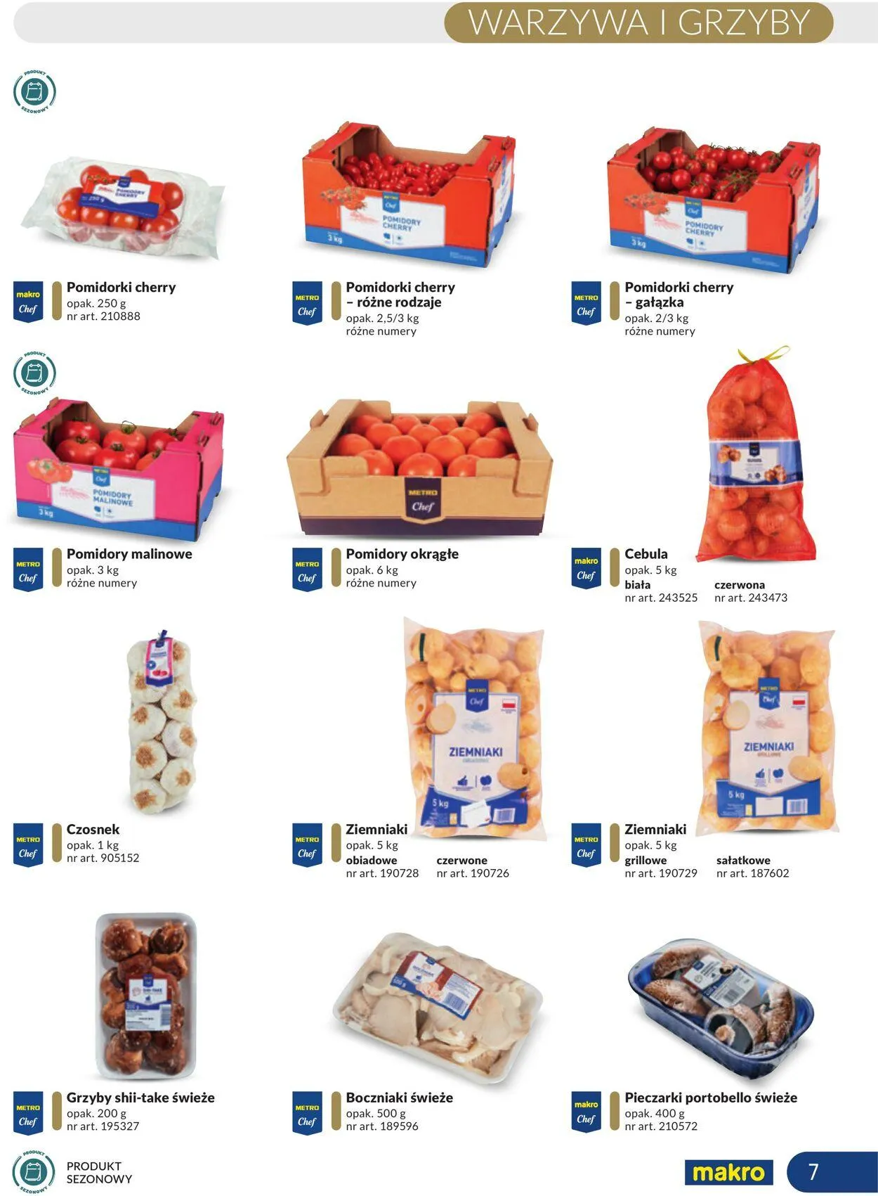 Gazetka Makro Aktualna gazetka od 25 listopada do 9 grudnia 2024 - Strona 7