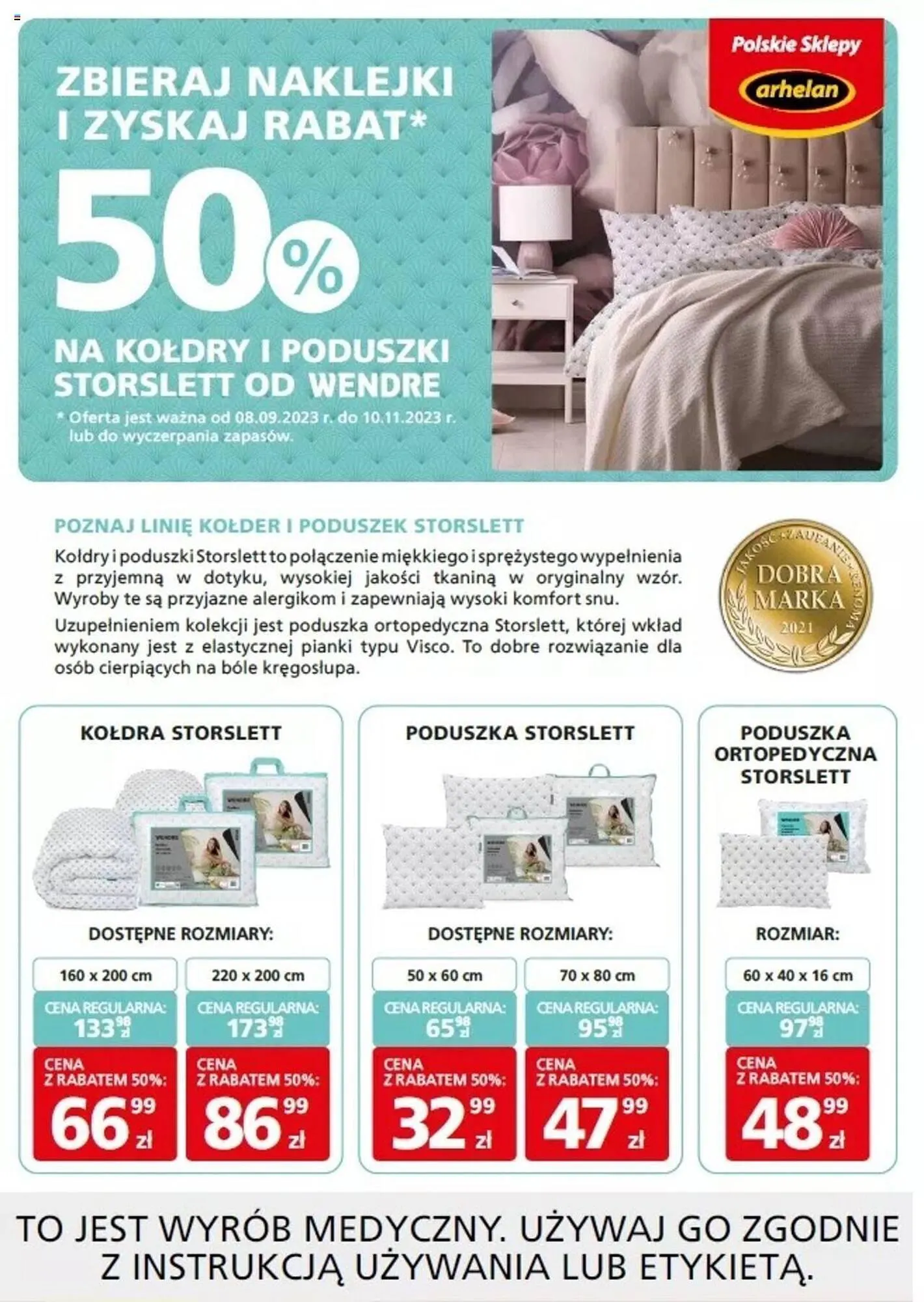 Gazetka Arhelan gazetka od 8 września do 10 listopada 2023 - Strona 1