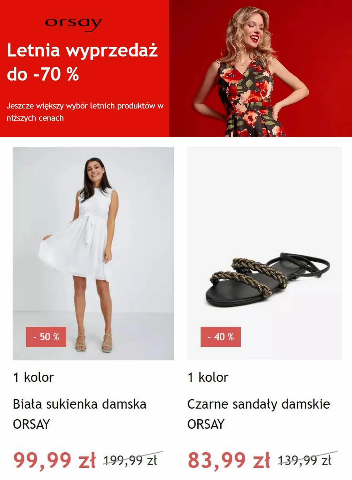 Gazetka Orsay gazetka od 18 lipca do 2 sierpnia 2023 - Strona 4