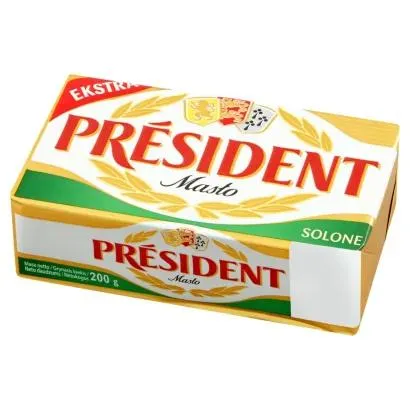 Président - Masło klasy ekstra solone