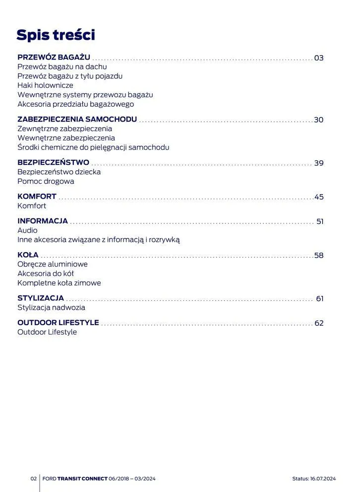 Gazetka FORD TRANSIT CONNECT od 3 sierpnia do 3 sierpnia 2025 - Strona 2