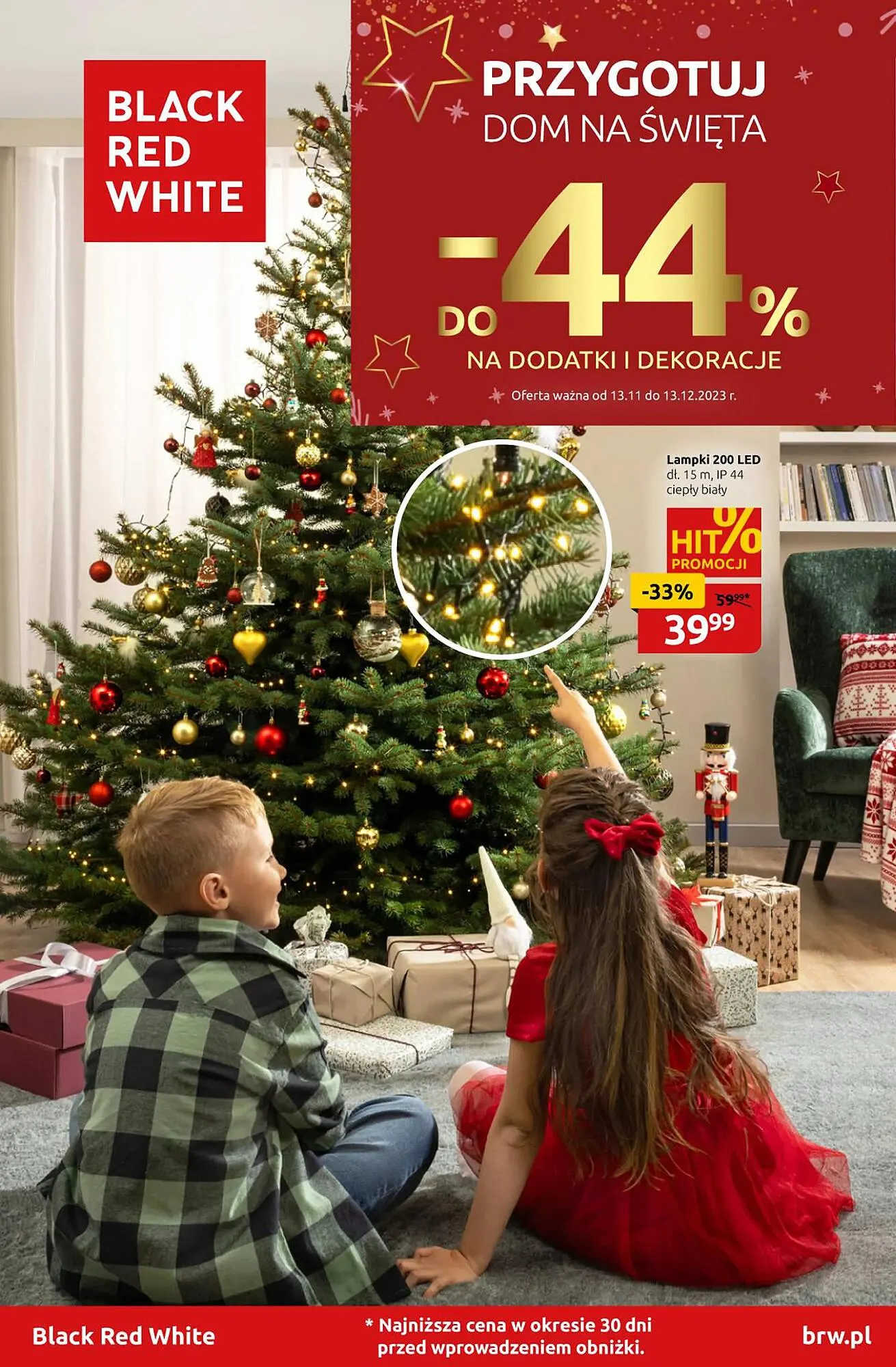 Gazetka Black Red White gazetka od 13 listopada do 13 grudnia 2023 - Strona 1