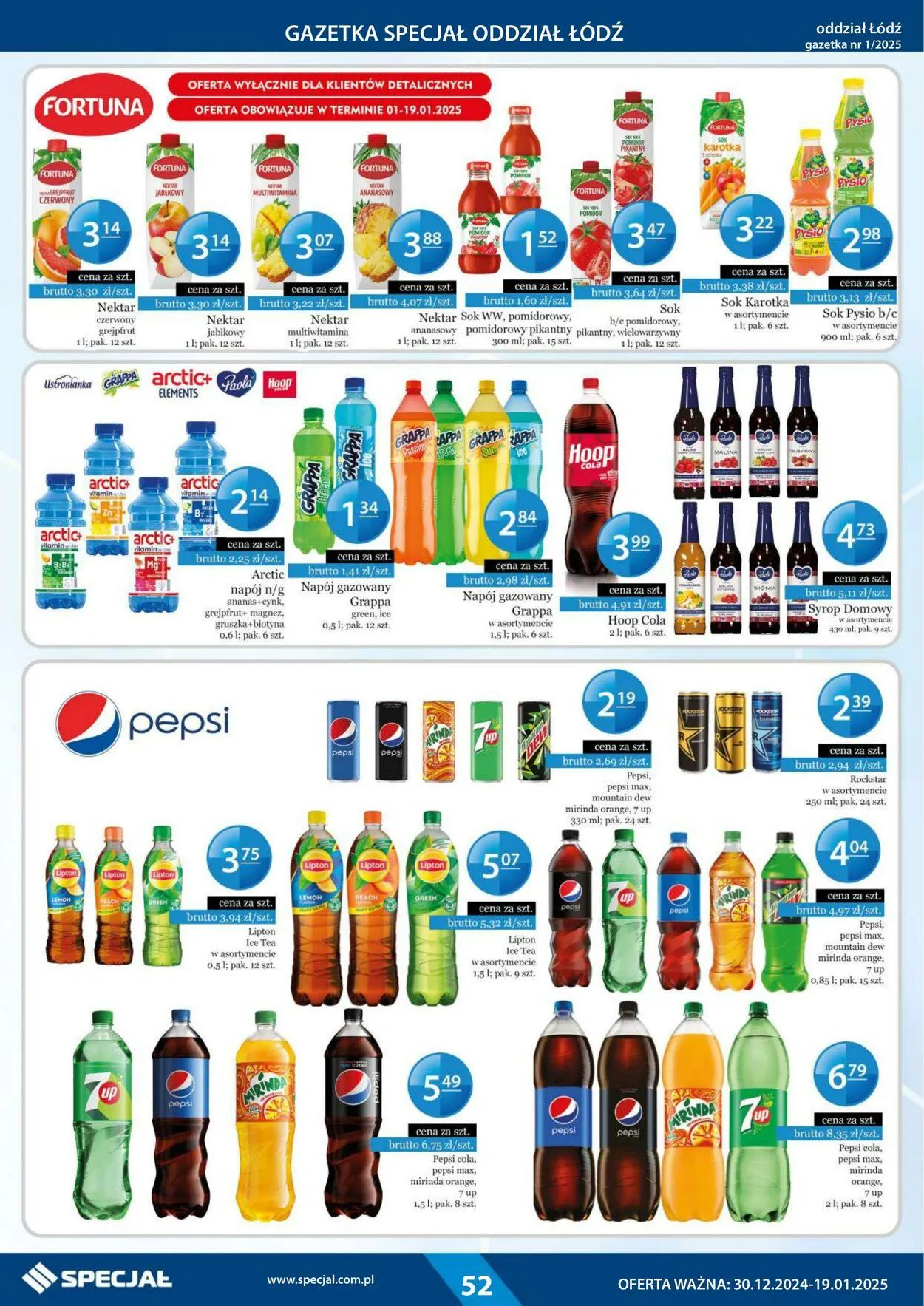 Gazetka Specjał od 30 grudnia do 19 stycznia 2026 - Strona 52