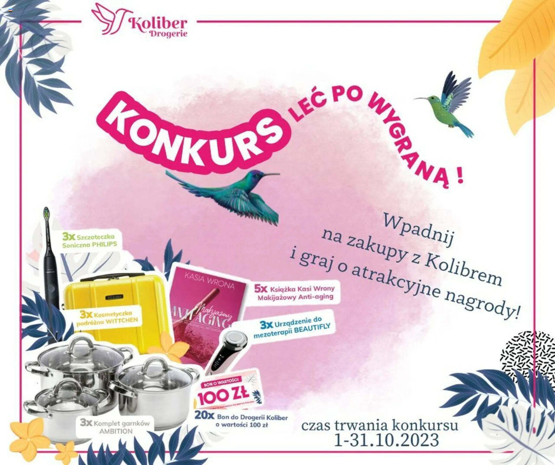 Koliber drogerie gazetka - 1