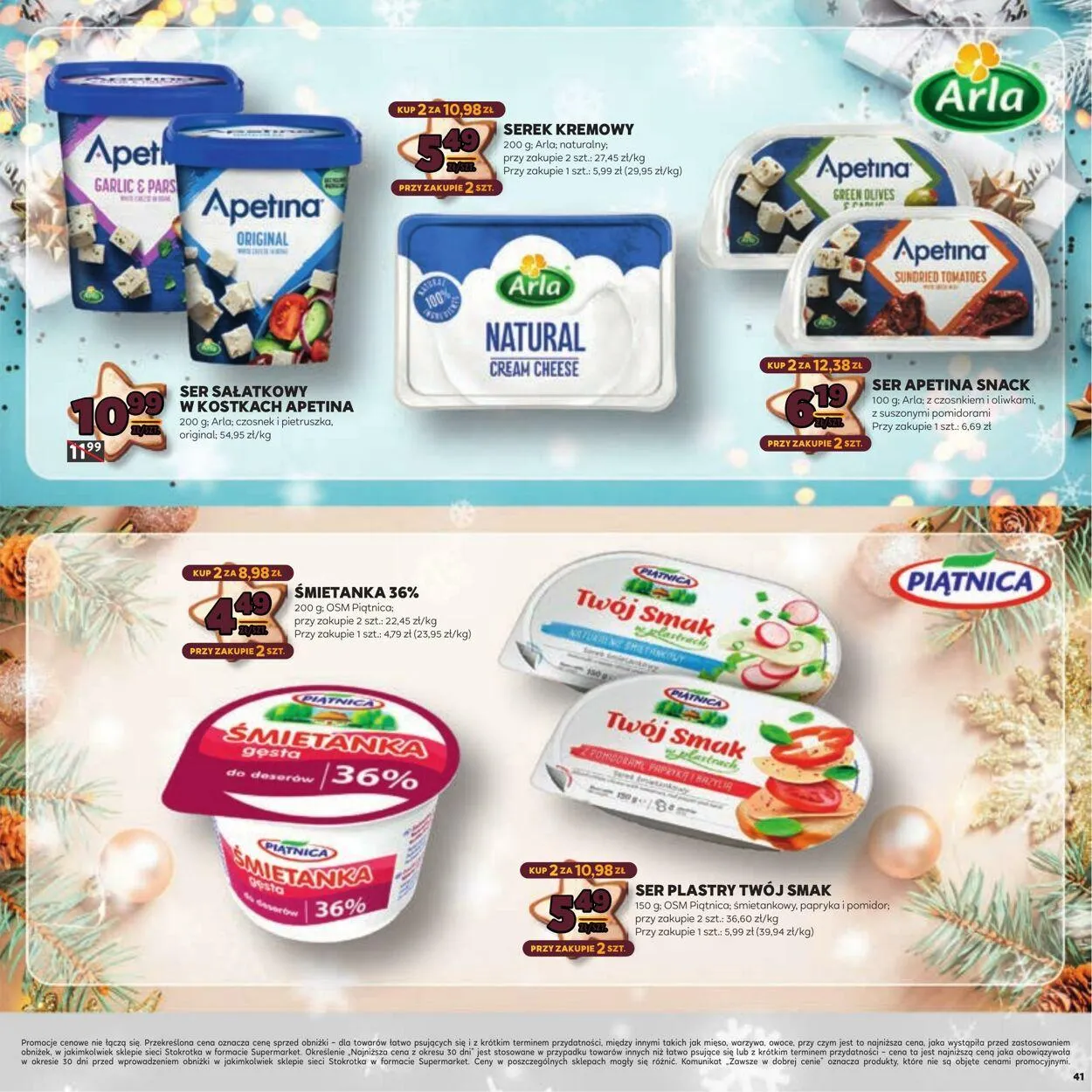 Gazetka Stokrotka Aktualna gazetka od 12 grudnia do 27 grudnia 2024 - Strona 41