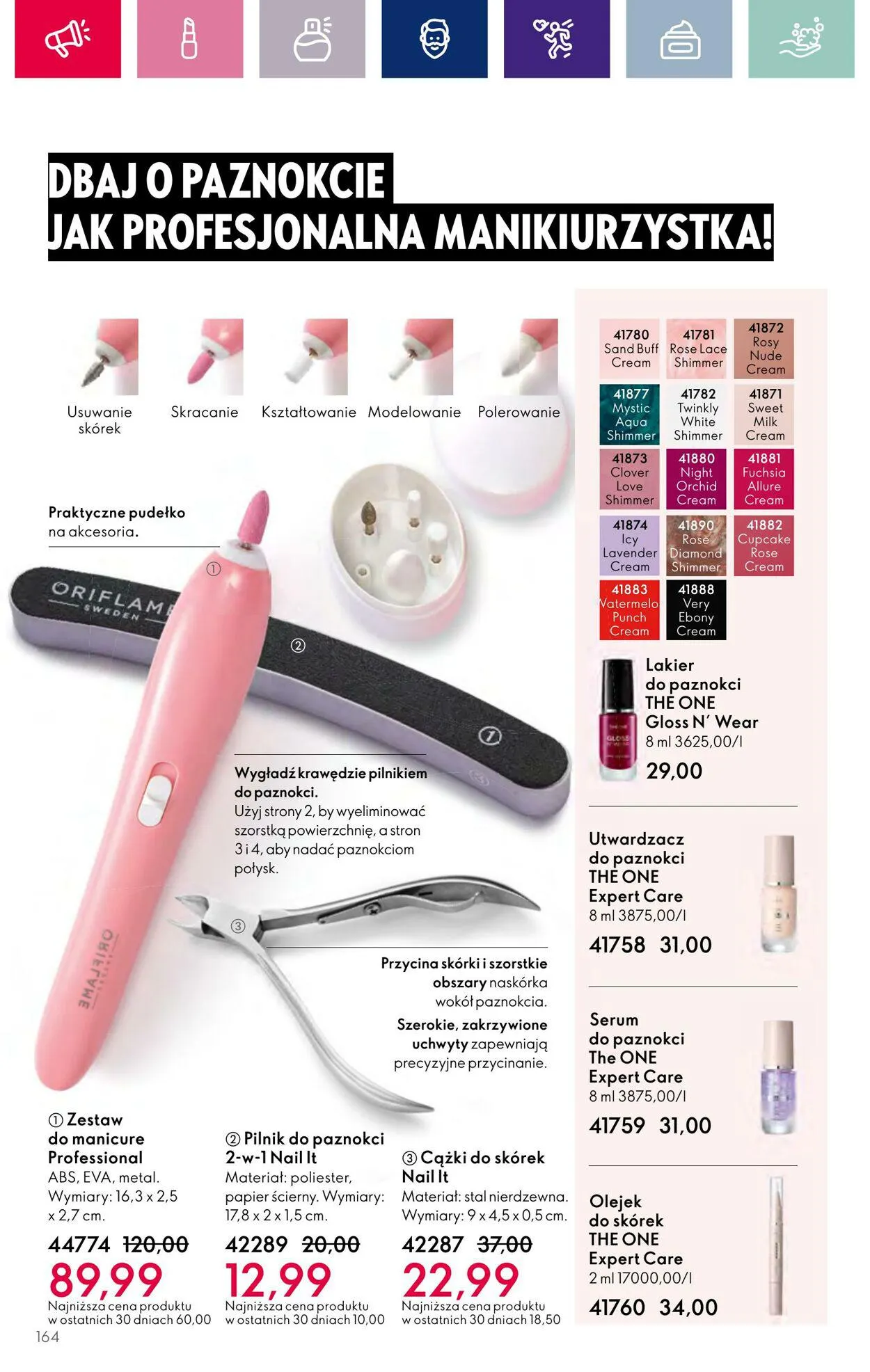 Gazetka Oriflame Aktualna gazetka od 6 grudnia do 27 grudnia 2023 - Strona 164