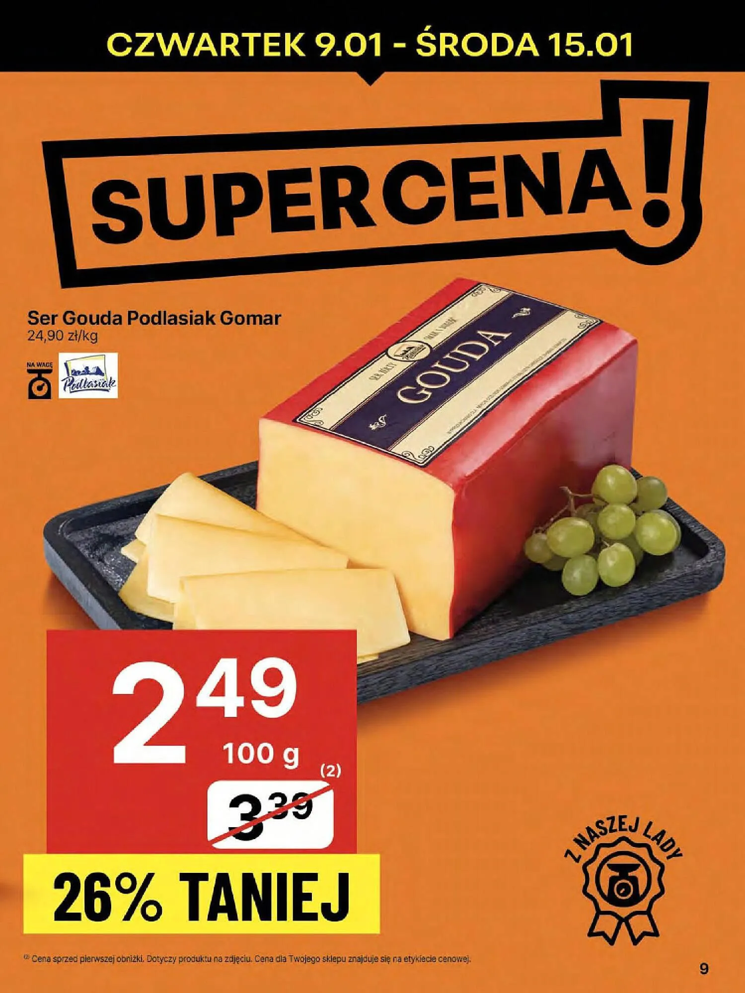 Gazetka Delikatesy Centrum gazetka od 9 stycznia do 15 stycznia 2025 - Strona 9