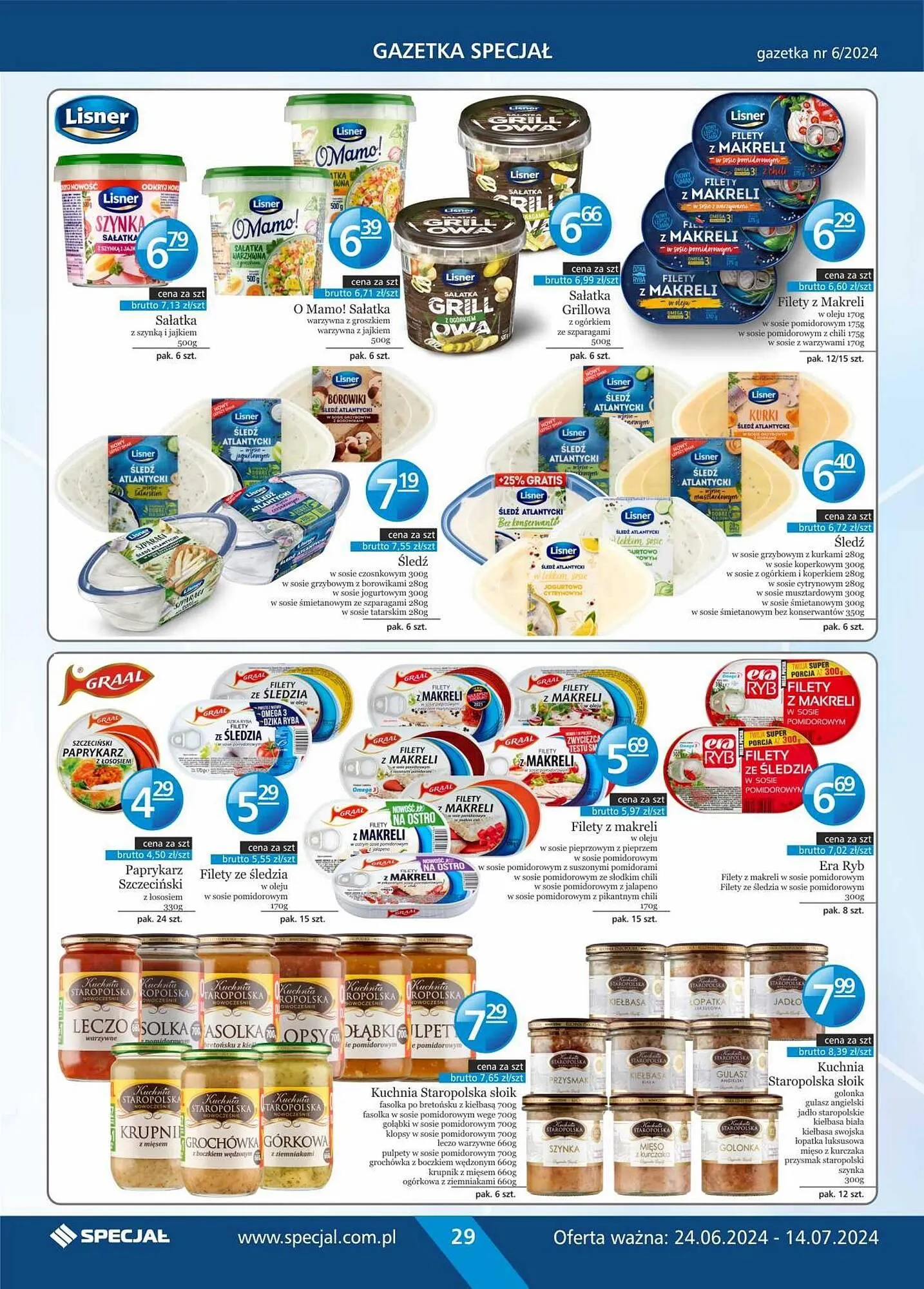 Gazetka Specjał gazetka od 24 czerwca do 14 lipca 2024 - Strona 29