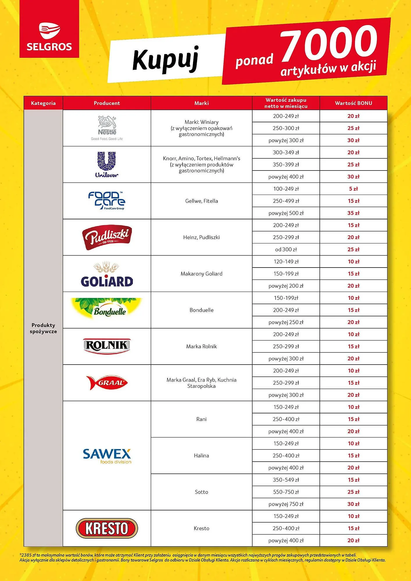Gazetka Selgros gazetka od 2 stycznia do 31 marca 2025 - Strona 6