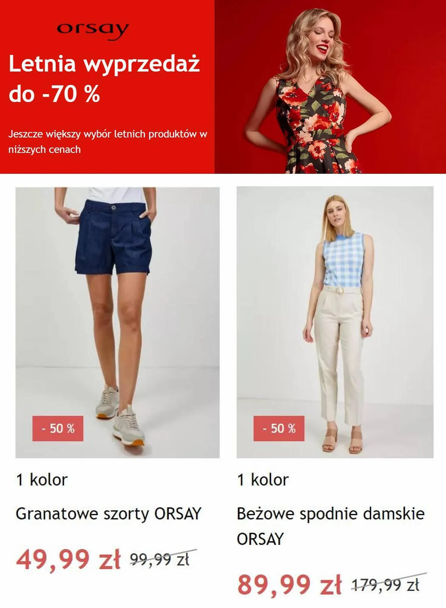 Gazetka Orsay gazetka od 18 lipca do 2 sierpnia 2023 - Strona 3