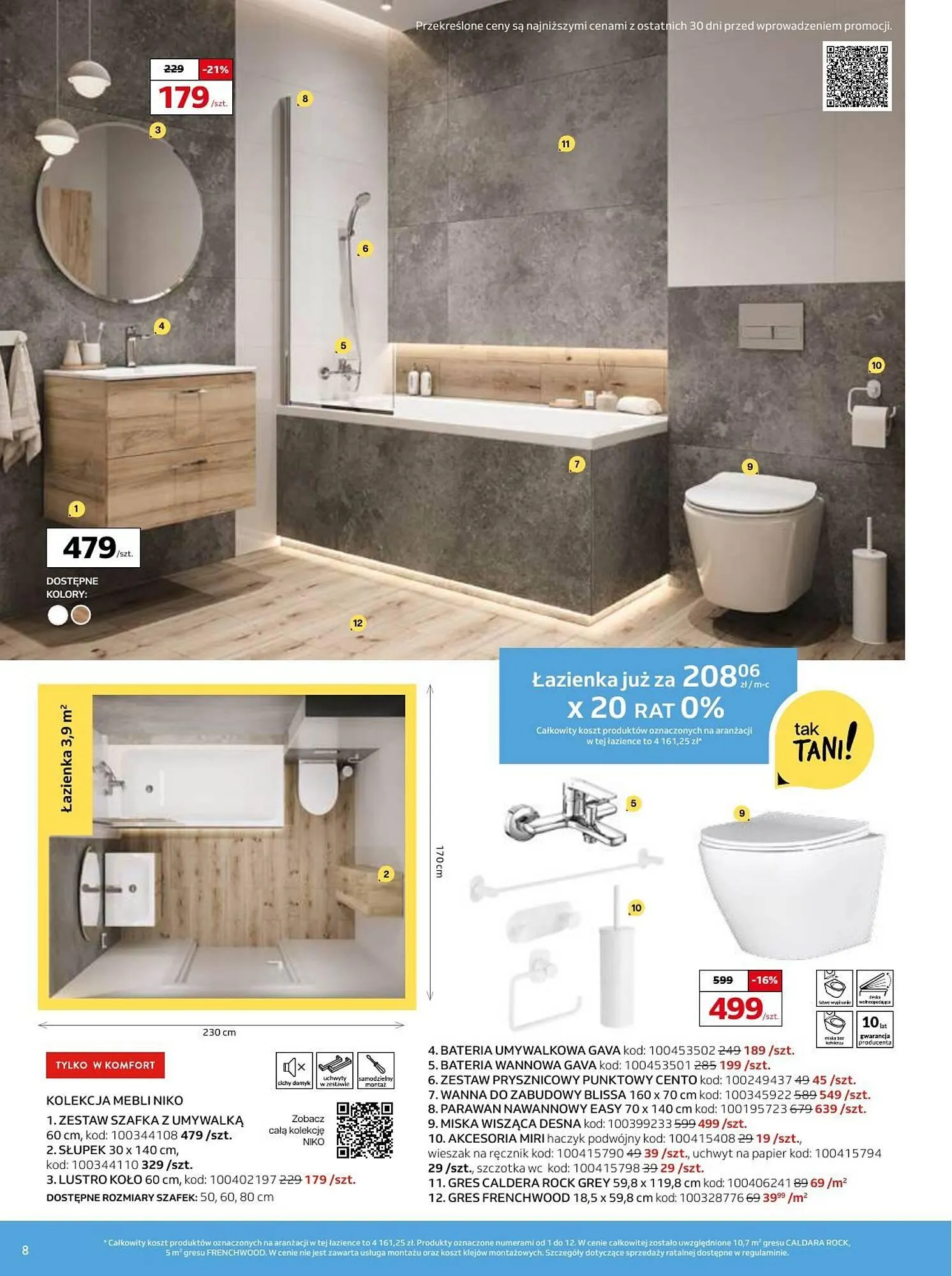 Gazetka Komfort gazetka od 9 stycznia do 18 lutego 2025 - Strona 8